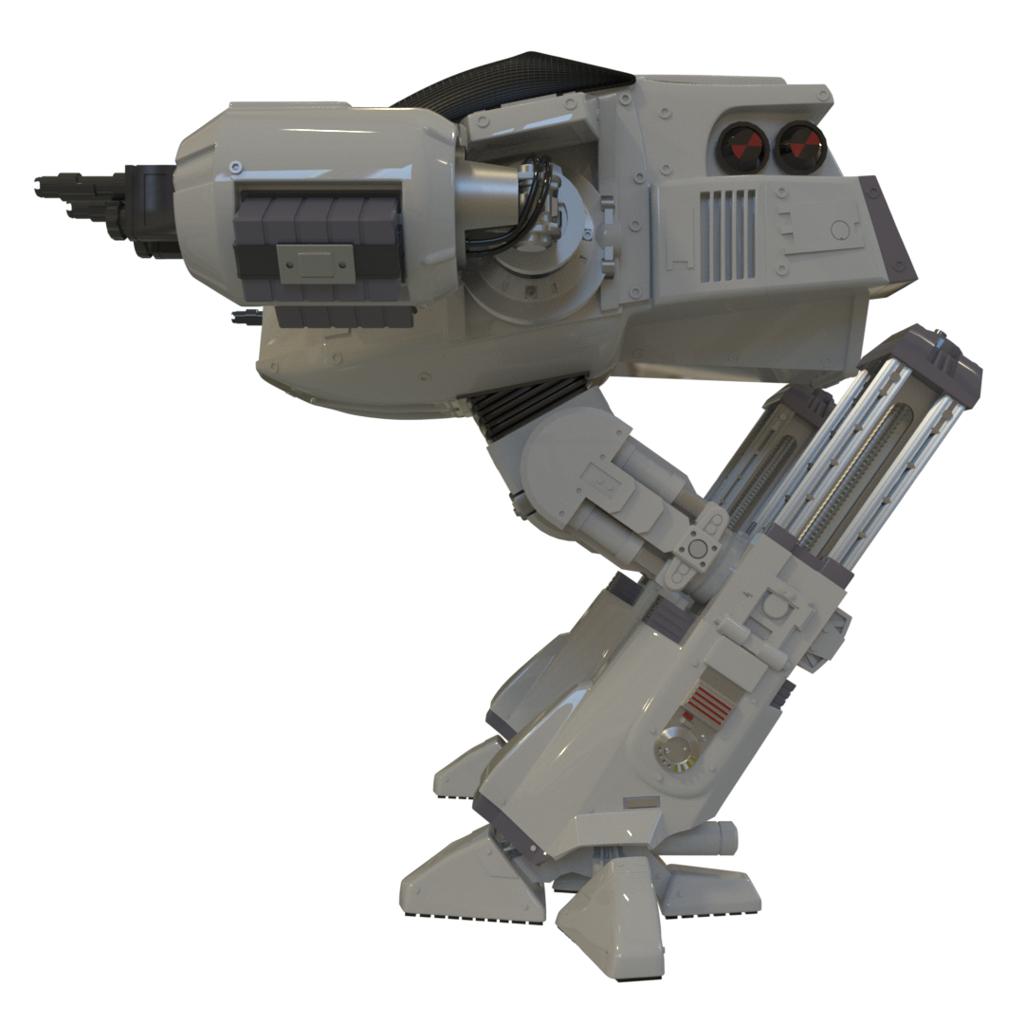 Fighting robot D-209 Scale 1:48 Metallic Details MDR48150
