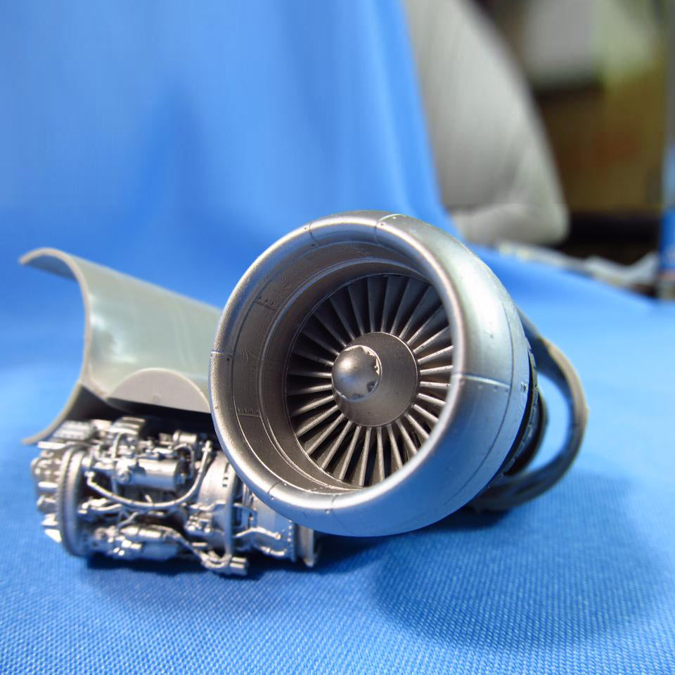 Fairchild Republic A-10 Thunderbolt II, Detailing set Engine (3D-Printed) Scale 1:48 (Recommended for kit: HobbyBoss) Metallic Details MDR48154 - For Aircraft Model Kits