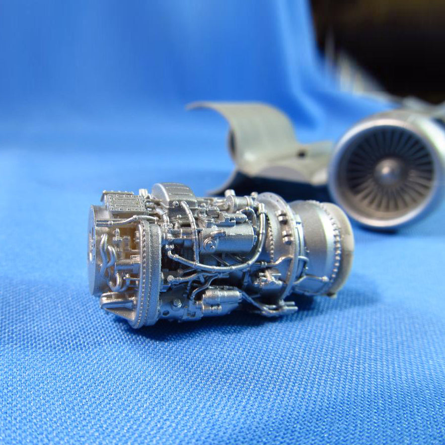 Fairchild Republic A-10 Thunderbolt II, Detailing set Engine (3D-Printed) Scale 1:48 (Recommended for kit: HobbyBoss) Metallic Details MDR48154 - For Aircraft Model Kits