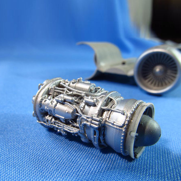 Fairchild Republic A-10 Thunderbolt II, Detailing set Engine (3D-Printed) Scale 1:48 (Recommended for kit: HobbyBoss) Metallic Details MDR48154 - For Aircraft Model Kits