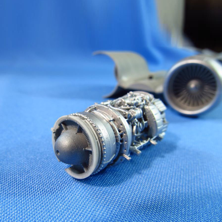 Fairchild Republic A-10 Thunderbolt II, Detailing set Engine (3D-Printed) Scale 1:48 (Recommended for kit: HobbyBoss) Metallic Details MDR48154 - For Aircraft Model Kits