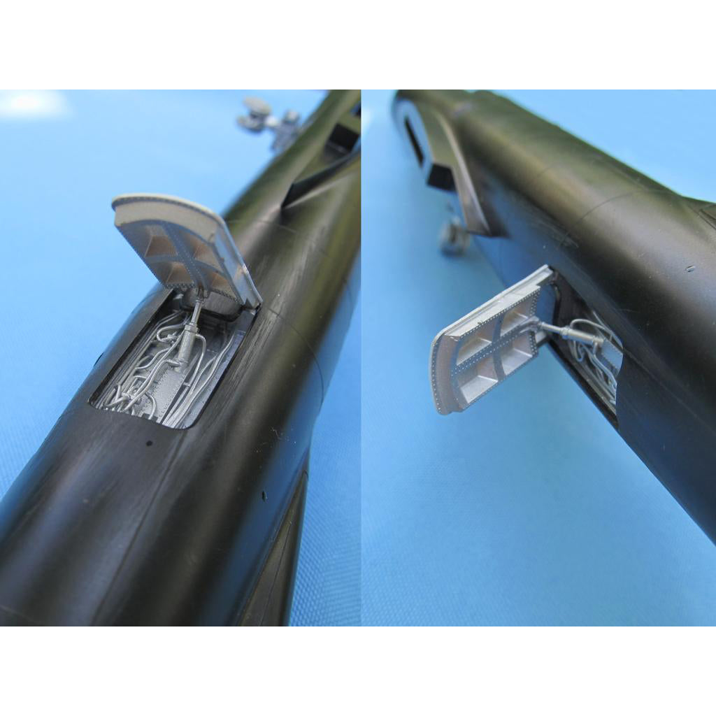 Lockheed U-2R, and TR-1A/B, Air Brakes (3D-Printed) Scale 1:48 (Recommended for kit: Italeri) Metallic Details MDR48155 - For Aircraft Model Kit