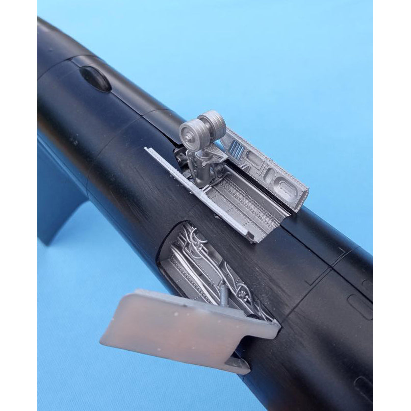 Lockheed U-2R, and TR-1A/B, Air Brakes (3D-Printed) Scale 1:48 (Recommended for kit: Italeri) Metallic Details MDR48155 - For Aircraft Model Kit