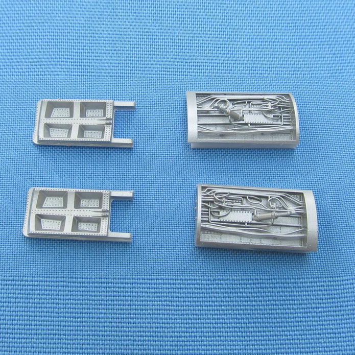 Lockheed U-2A/C, Air Brakes (3D-Printed) Scale 1:48 (Recommended for kit: AFV Club) Metallic Details MDR48156 - For Model Kit Aircraft