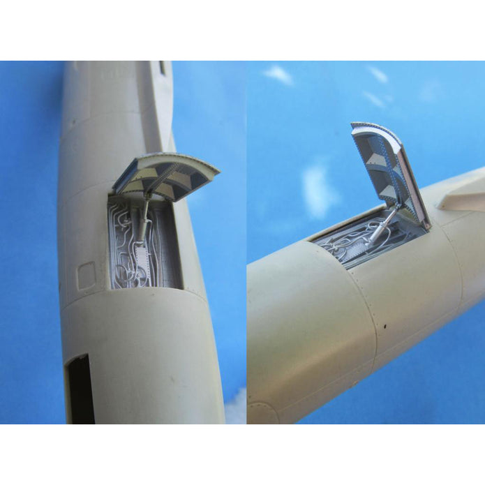 Lockheed U-2A/C, Air Brakes (3D-Printed) Scale 1:48 (Recommended for kit: AFV Club) Metallic Details MDR48156 - For Model Kit Aircraft