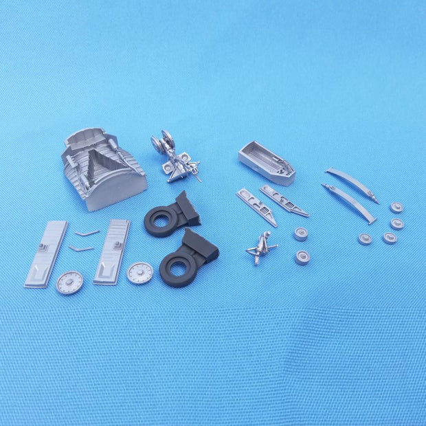 U-2R, TR-1A/B, Landing Gears, Wheel Bays, Wheels (for Italeri) Scale 1:48 Metallic Details MDR48157