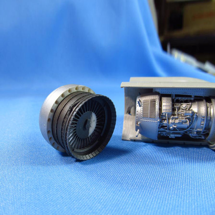 Fairchild Republic A-10 Thunderbolt II, Air Intakes and Fans (3D-Printed) Scale 1:48 (Recommended for kit: HobbyBoss) Metallic Details MDR48159 - For Model Aircraft Kits