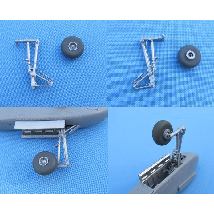 OV-10A Bronco, Landing Gears, Wheel Bays, Wheels (for ICM) Scale 1:48 Metallic Details MDR48160