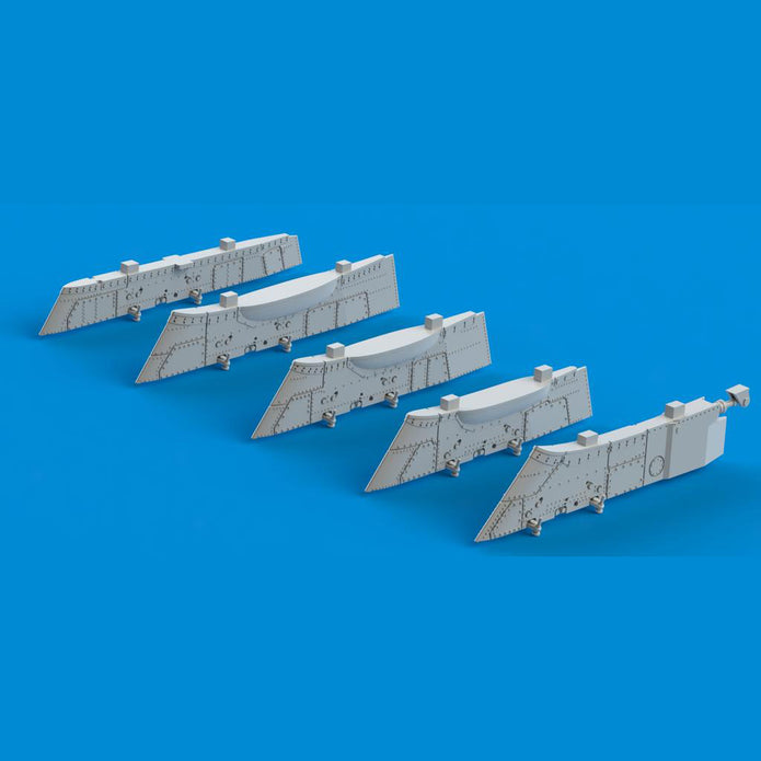 Fairchild Republic A-10 Thunderbolt II, Pylons detailling set (for HobbyBoss) Scale 1:48 Metallic Details MDR48161