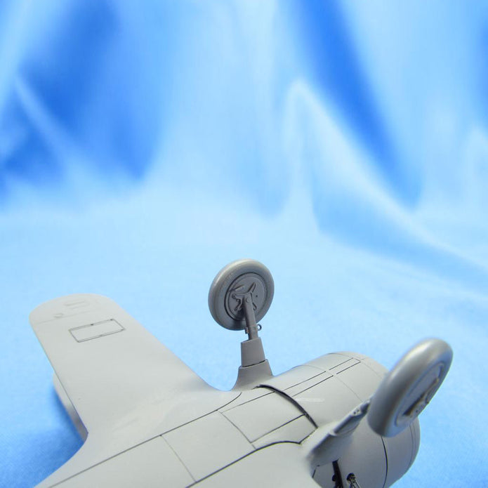 Polikarpov I-15, Landing Gears, Wheels (for AMG, Classic Airframes) Scale 1:48 Metallic Details MDR48162