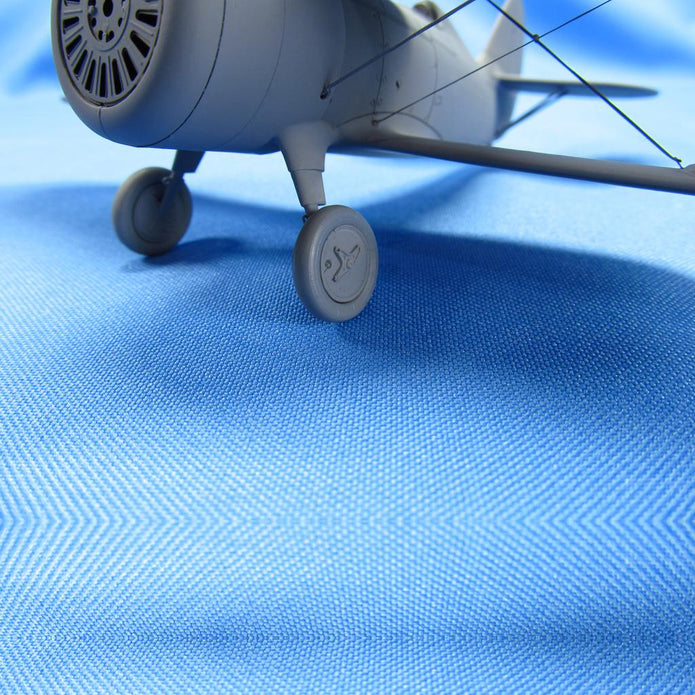 Polikarpov I-15, Landing Gears, Wheels (for AMG, Classic Airframes) Scale 1:48 Metallic Details MDR48162