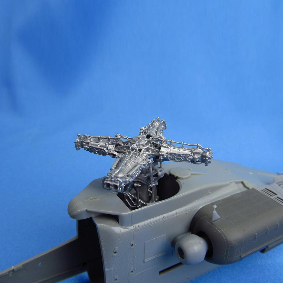 Helicopter AH-64 Apache, Main Rotor (for Academy, Hasegawa) Scale 1:48 Metallic Details MDR48164