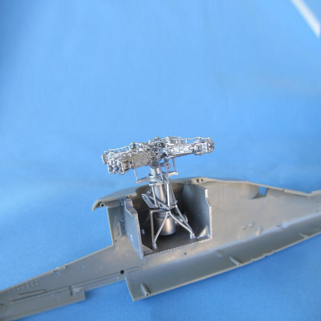 AH-64 Apache helicopter model, Longbow Main Rotor (for Academy, Hasegawa) Scale 1:48 Metallic Details MDR48166