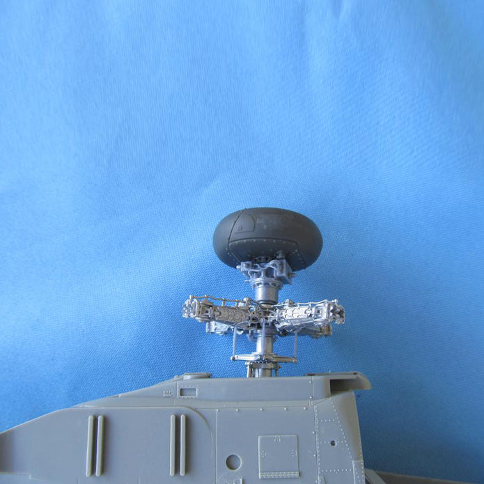 AH-64 Apache helicopter model, Longbow Main Rotor (for Academy, Hasegawa) Scale 1:48 Metallic Details MDR48166