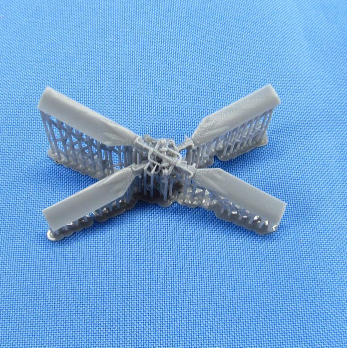 Helicopter AH-64 Apache, Tail rotor (for Academy, Hasegawa) Scale 1:48 Metallic Details MDR48167