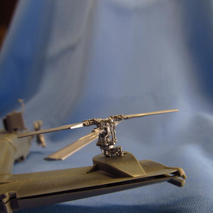 Helicopter AH-64 Apache, Tail rotor (for Academy, Hasegawa) Scale 1:48 Metallic Details MDR48167