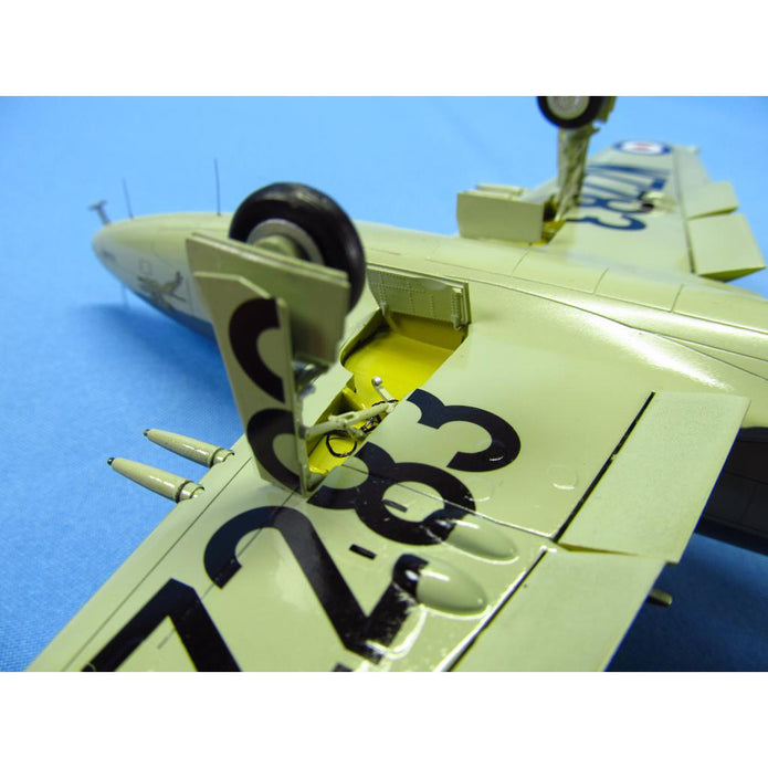Supermarine Attacker FB.2, Landing Gears, Wheels (for Classic Airframes, Trumpeter) Scale 1:48 Metallic Details MDR48168