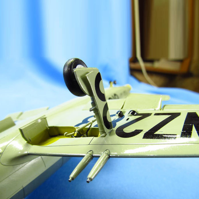 Supermarine Attacker FB.2, Landing Gears, Wheels (for Classic Airframes, Trumpeter) Scale 1:48 Metallic Details MDR48168