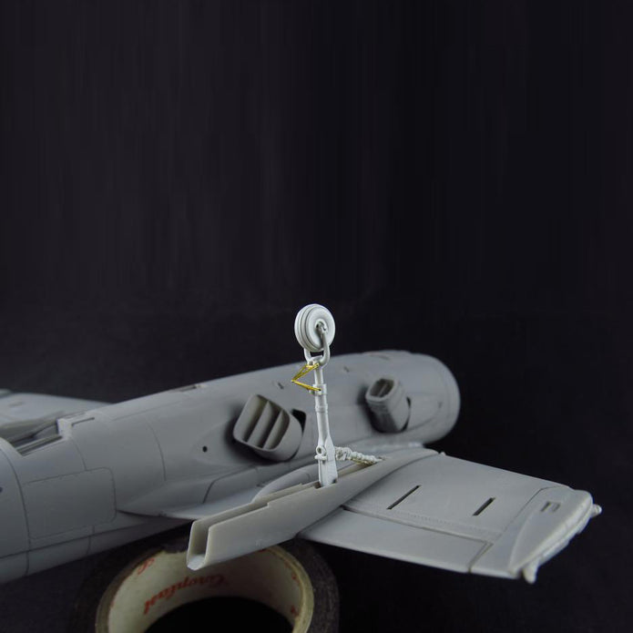 BAe Harrier GR7/GR9. Swiveling Nozzles and outrigger Wheels Scale 1:48 Metallic Details MDR4816