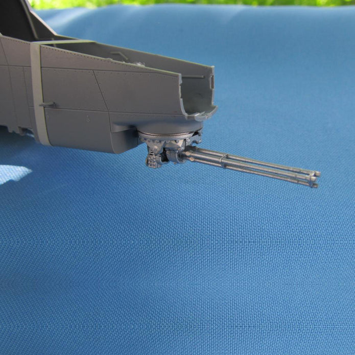 M197 Gatling gun (for ICM, Special Hobby) Scale 1:48 Metallic Details MDR48172