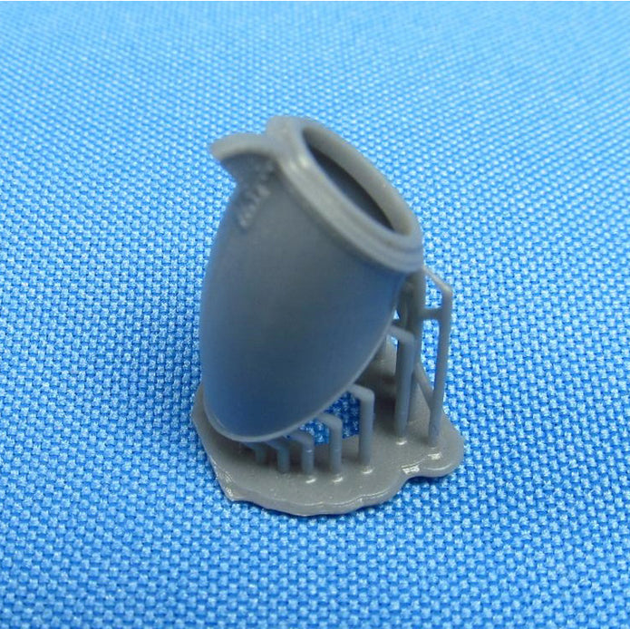 Bell AH-1 Cobra helicopter models, Exhaust (for ICM, Special Hobby) Scale 1:48 Metallic Details MDR48173
