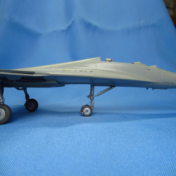 MiG-29, Landing Gears, Wheels (for GWH) Scale 1:48 Metallic Details MDR48175