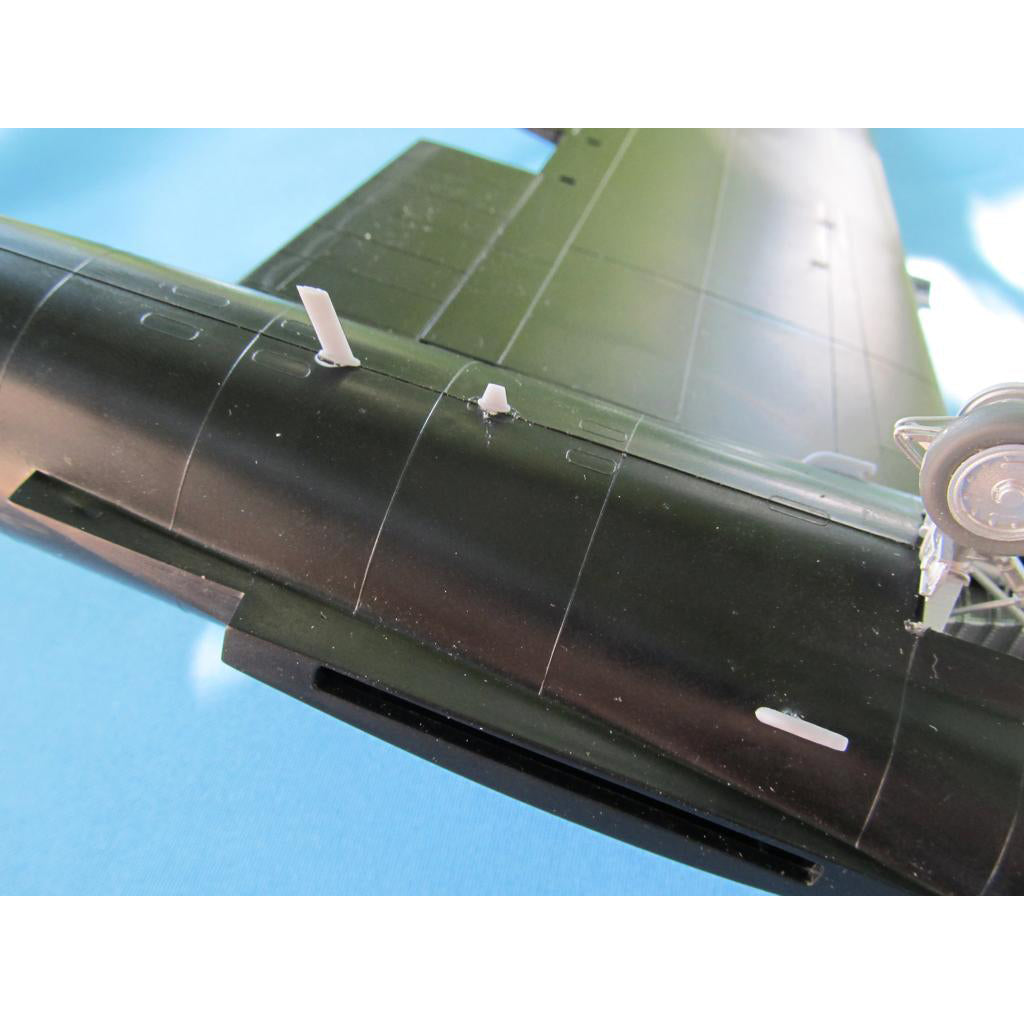 TR-1A/B, Exterior Details (3D-Printed) Scale 1:48 (Recommended for kit: Italeri) Metallic Details MDR48176 - For Aircraft Model Kits