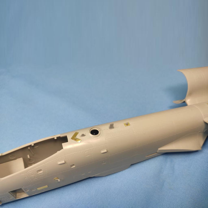 Fairchild Republic A-10 Thunderbolt II, Exterior Details set (Photoetch, 3D-Printed) Scale 1:48 (Recommended for kit: HobbyBoss) Metallic Details MDR48177 - For Aircraft Model Kit