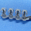 Egg-Beater UHF SatCom Antenna (4 pcs) Scale 1:48 Metallic Details MDR48183