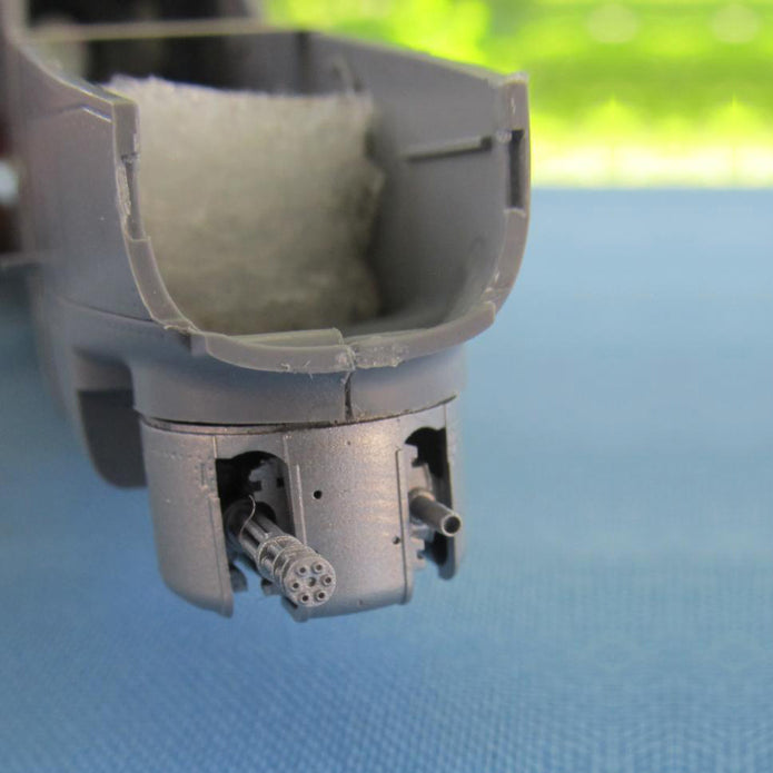 Bell AH-1G Cobra helicopter models, Emerson Electric M28 Turret (for ICM, Special Hobby) Scale 1:48 Metallic Details MDR48186