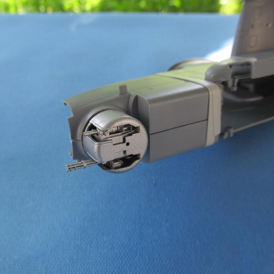 Bell AH-1G Cobra helicopter models, Emerson Electric M28 Turret (for ICM, Special Hobby) Scale 1:48 Metallic Details MDR48186