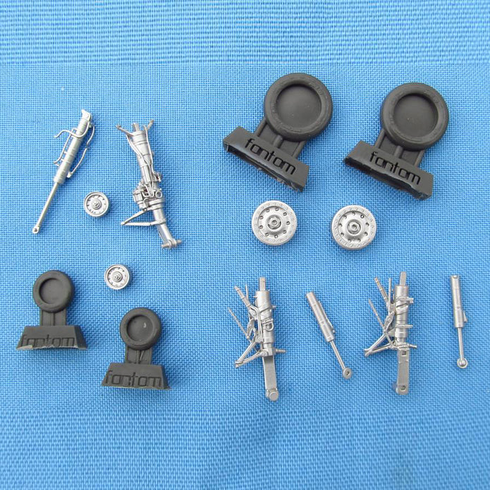 McDonnell Douglas F-4B Phantom II, Landing Gears, Wheels (for Tamiya) Scale 1:48 Metallic Details MDR48193