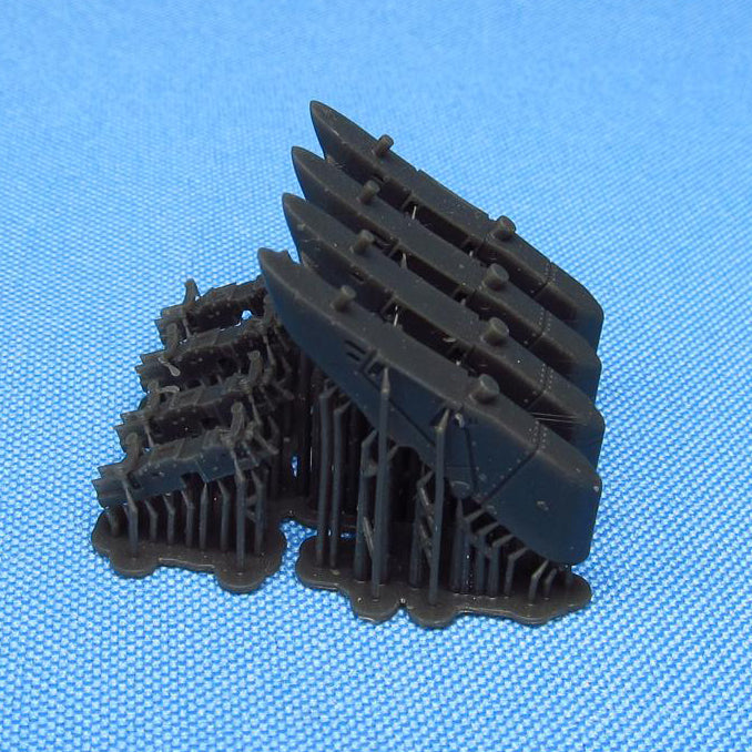 Helicopter AH-64 Apache, Pylons early type (for Academy, Hasegawa) Scale 1:48 Metallic Details MDR48196