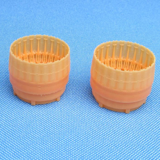 McDonnell Douglas F-4B Phantom II, Jet Nozzles (3D-Printed) Scale 1:48 (Recommended for kit: Tamiya) Metallic Details MDR48199 - For Aircraft Model Kit