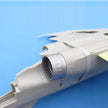 McDonnell Douglas F-4B Phantom II, Jet Nozzles (3D-Printed) Scale 1:48 (Recommended for kit: Tamiya) Metallic Details MDR48199 - For Aircraft Model Kit