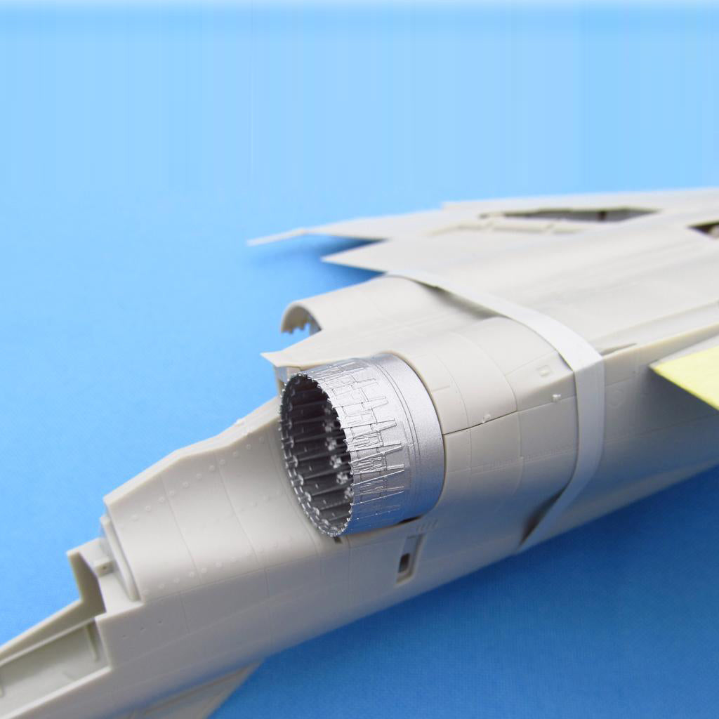 McDonnell Douglas F-4B Phantom II, Jet Nozzles (3D-Printed) Scale 1:48 (Recommended for kit: Tamiya) Metallic Details MDR48199 - For Aircraft Model Kit
