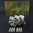 AH-64 Apache helicopter model, Longbow Exhaust Pipes Scale 1:48 Metallic Details MDR4819
