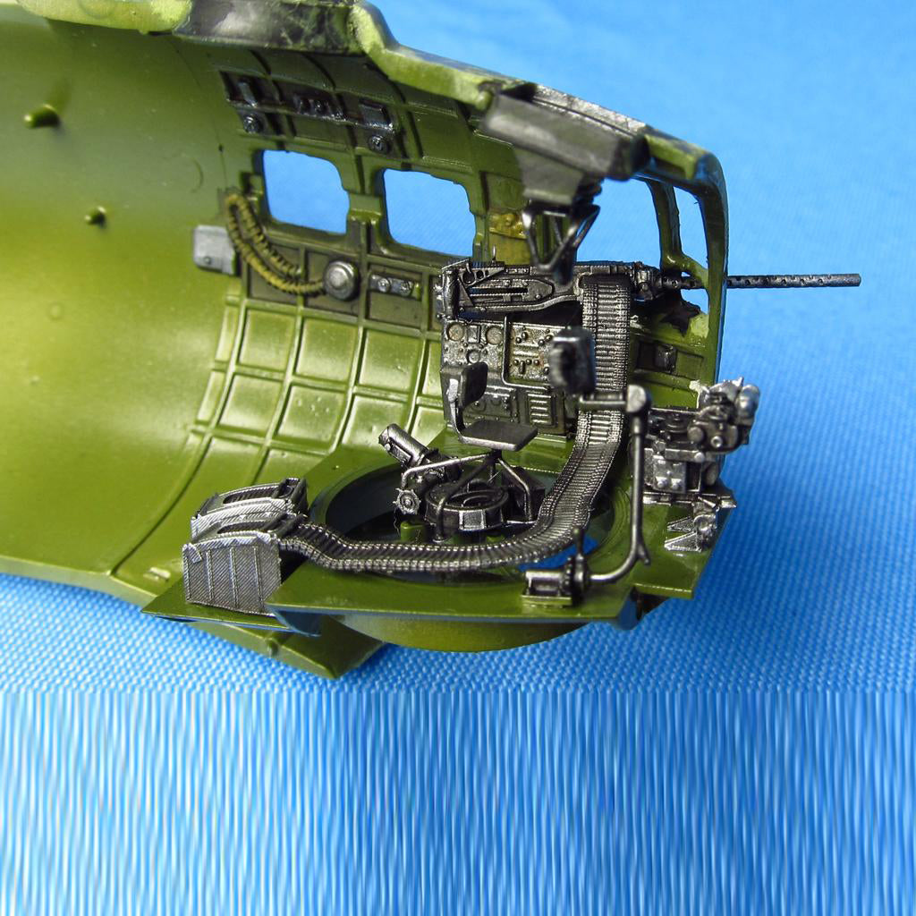 Boeing B-17G Flying Fortress, Bombardier’s Cockpit (Interior set) (for Monogram) Scale 1:48 Metallic Details MDR48201