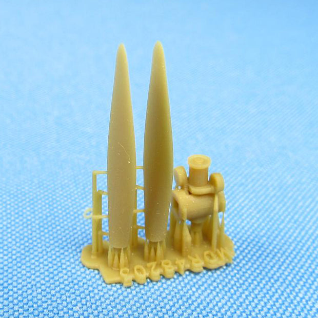 Curtiss-Wright CW-22B, Propeller set (3D-Printed) Scale 1:48 (Recommended for kit: Dora Wings) Metallic Details MDR48203 - For Aircraft Models Kits