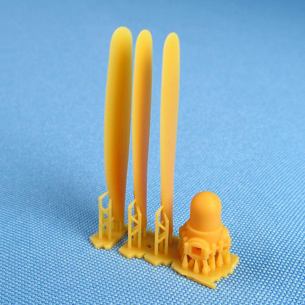 Vultee Vengeance, Propeller set (3D-Printed) Scale 1:48 (Recommended for kit: Dora Wings) Metallic Details MDR48205 - For Aircraft Model Kits