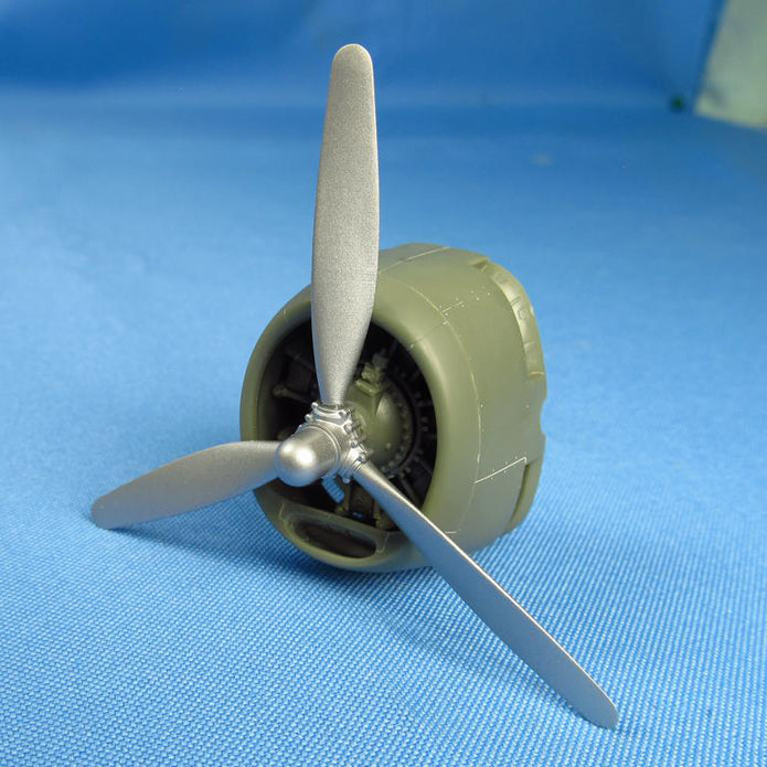 Vultee Vengeance, Propeller set (3D-Printed) Scale 1:48 (Recommended for kit: Dora Wings) Metallic Details MDR48205 - For Aircraft Model Kits