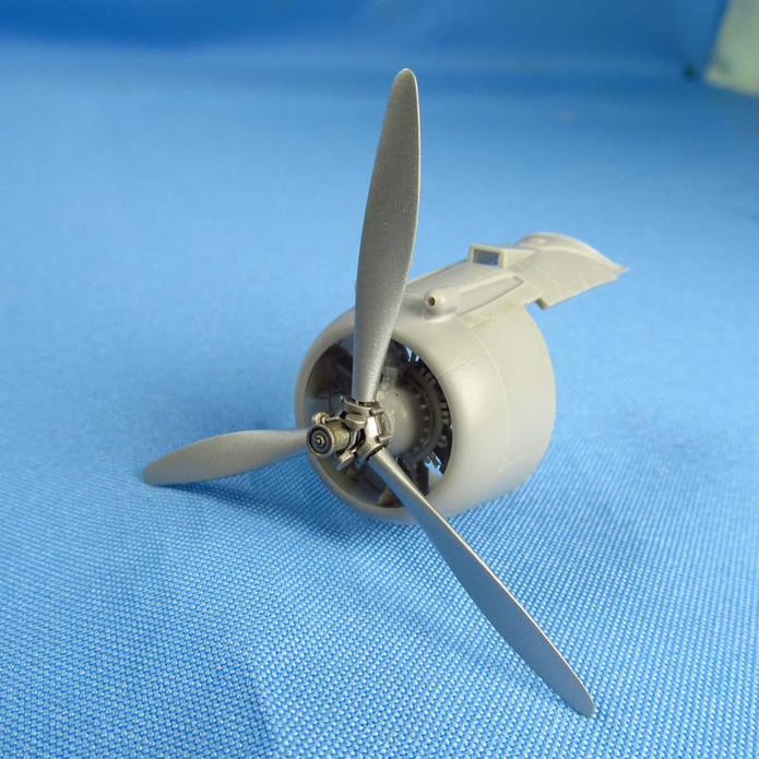 Seversky J9, Propeller set (3D-Printed) Scale 1:48 (Recommended for kit: Dora Wings) Metallic Details MDR48207 - For Model Kit Aircraft
