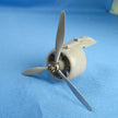 Seversky J9, Propeller set (3D-Printed) Scale 1:48 (Recommended for kit: Dora Wings) Metallic Details MDR48207 - For Model Kit Aircraft
