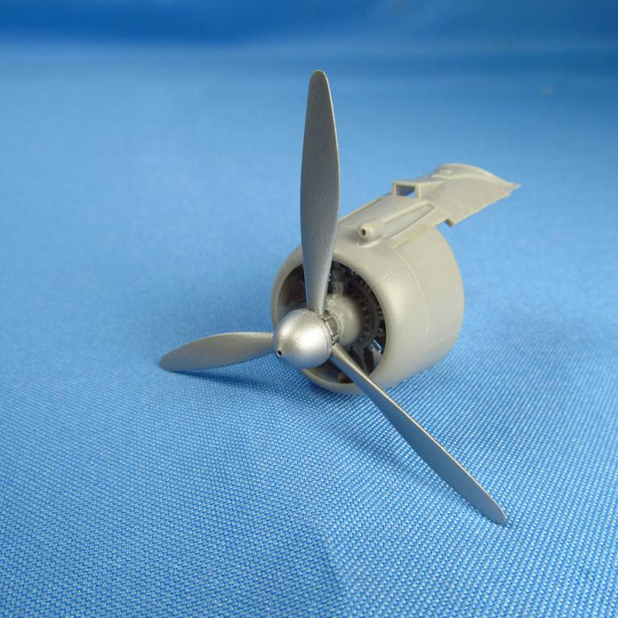 Seversky J9, Propeller set (3D-Printed) Scale 1:48 (Recommended for kit: Dora Wings) Metallic Details MDR48207 - For Model Kit Aircraft