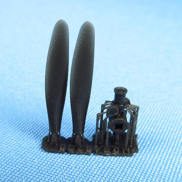 Curtiss-Wright SNC-1 Falcon II, Propeller set (3D-Printed) Scale 1:48 (Recommended for kit: Dora Wings) Metallic Details MDR48208 - For Models Aircraft Kits