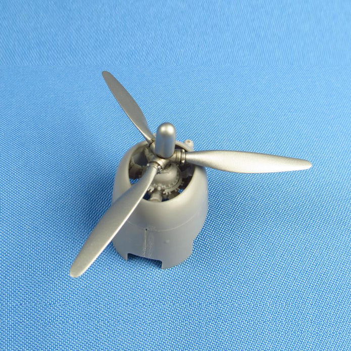 Republic P-43A Lancer, Propeller set (3D-Printed) Scale 1:48 (Recommended for kit: Dora Wings) Metallic Details MDR48209 - For Aircraft Kit Model