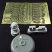 AH-64 Apache helicopter model, LongBow Radar Scale 1:48 Metallic Details MDR4820