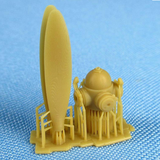 Polikarpov I-15 / I-15 bis / I-153, Propeller set (3D-Printed) Scale 1:48 Metallic Details MDR48212 - For Aircraft Model Kits