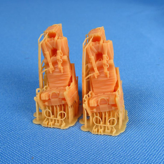 Ejection Seat 2 pcs, Martin-Baker Mk,7 (3D-Printed) Scale 1:48 Metallic Details MDR48215 - For Models Aircraft Kits