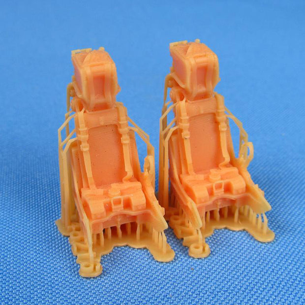 Ejection Seat 2 pcs, Martin-Baker Mk,10 (3D-Printed) Scale 1:48 Metallic Details MDR48216 - For Aircraft Kit Model